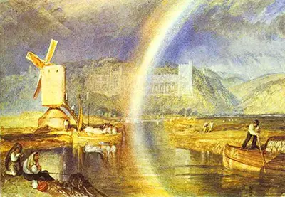 Arundel Castle with Rainbow William Turner
